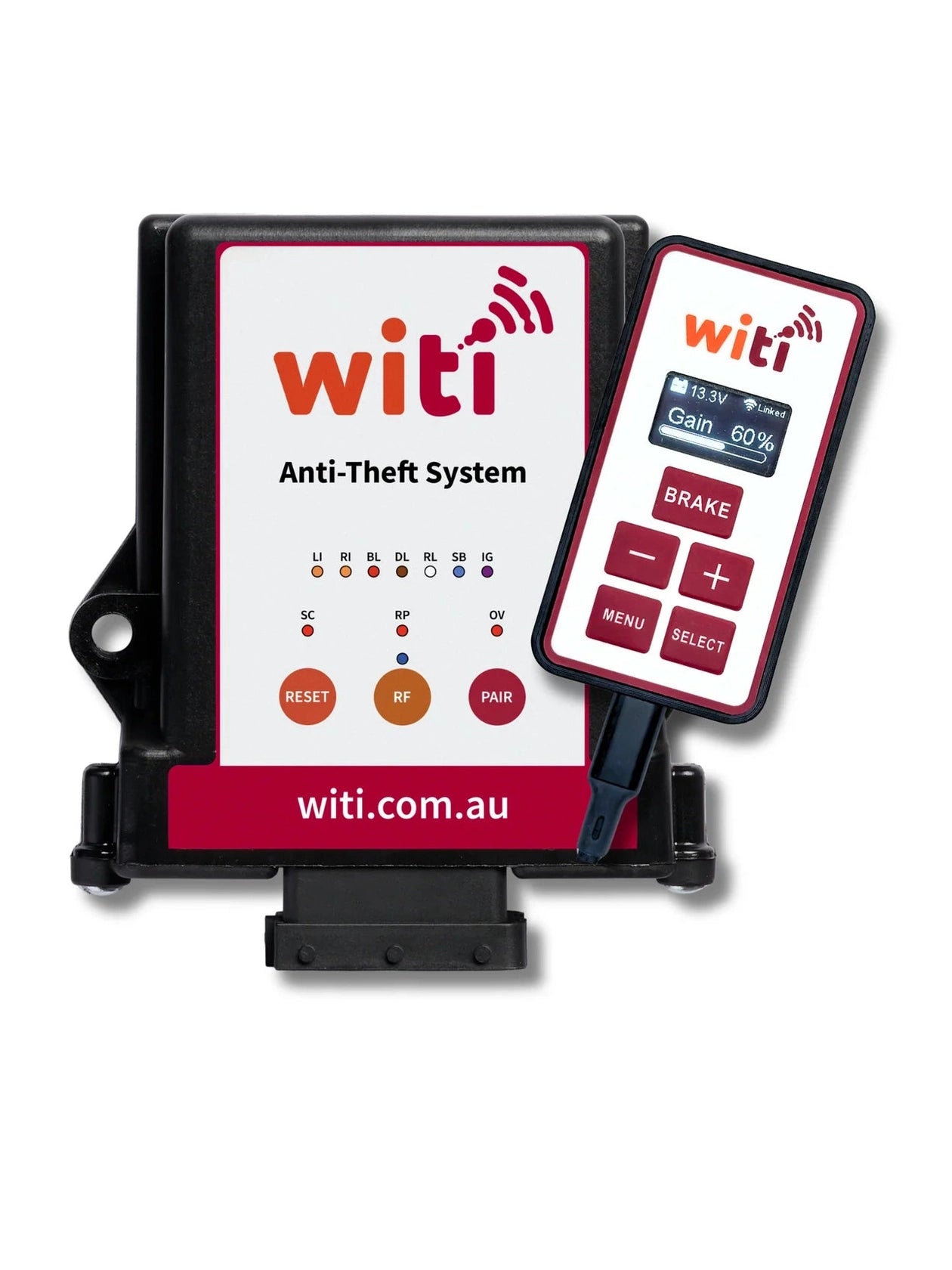 WiTi Anti-Theft and Brake Controller Bundle