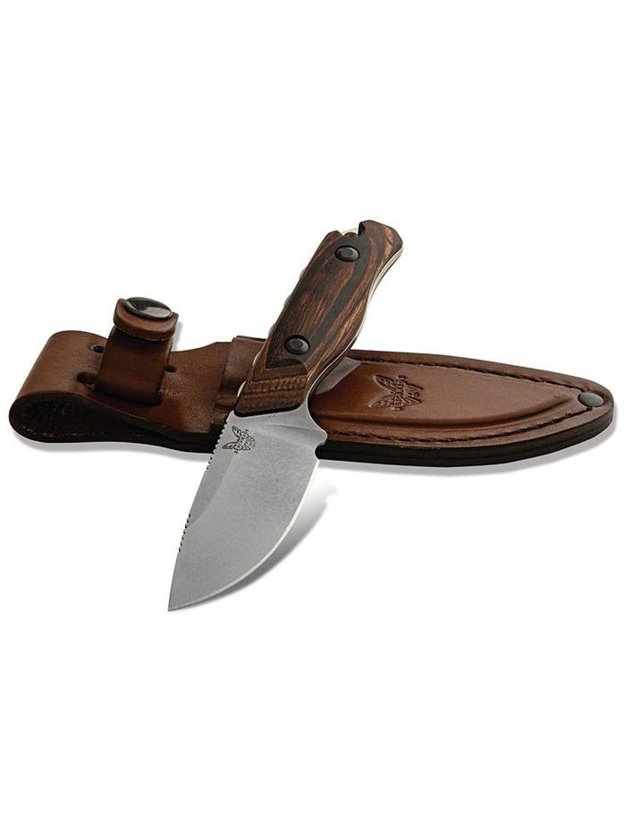 Benchmade Hidden Canyon S30V - Wood Rugged Ram Outdoors