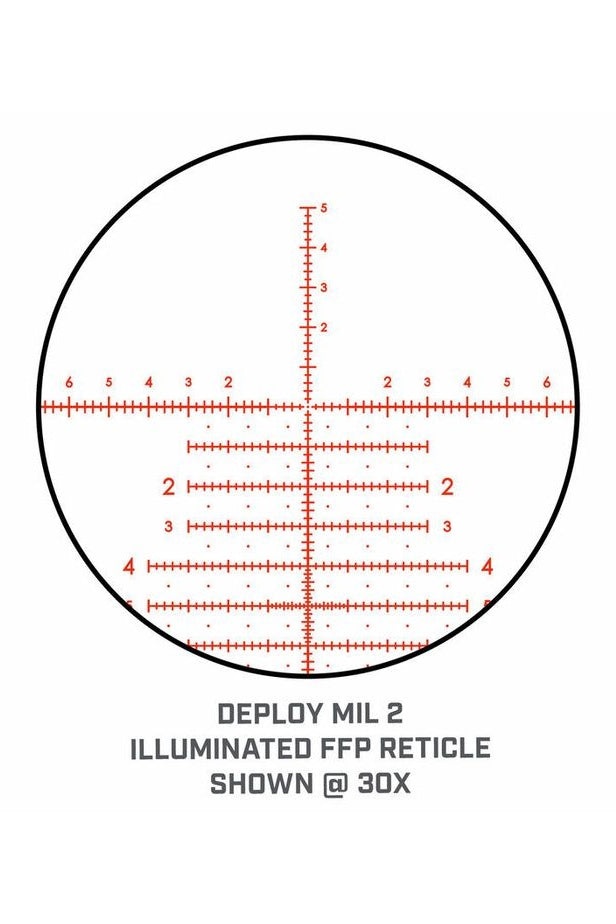 Bushnell Match Pro 5-30x56 Riflescope - Illuminated DM2 Reticle Rugged Ram Outdoors