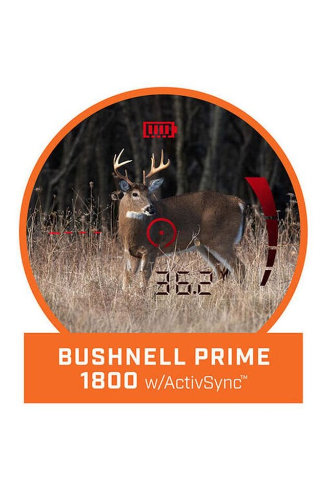 Bushnell Prime 1800 6x24mm ATD Laser Rangefinder with Active Display Rugged Ram Outdoors
