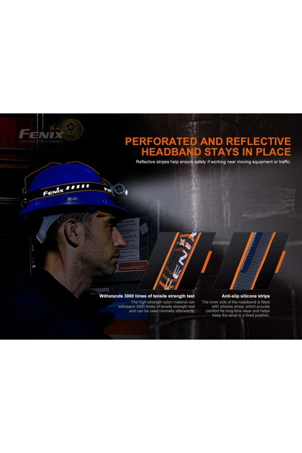 Fenix - Headlamp HM70R 1,600 lumens Rugged Ram Outdoors