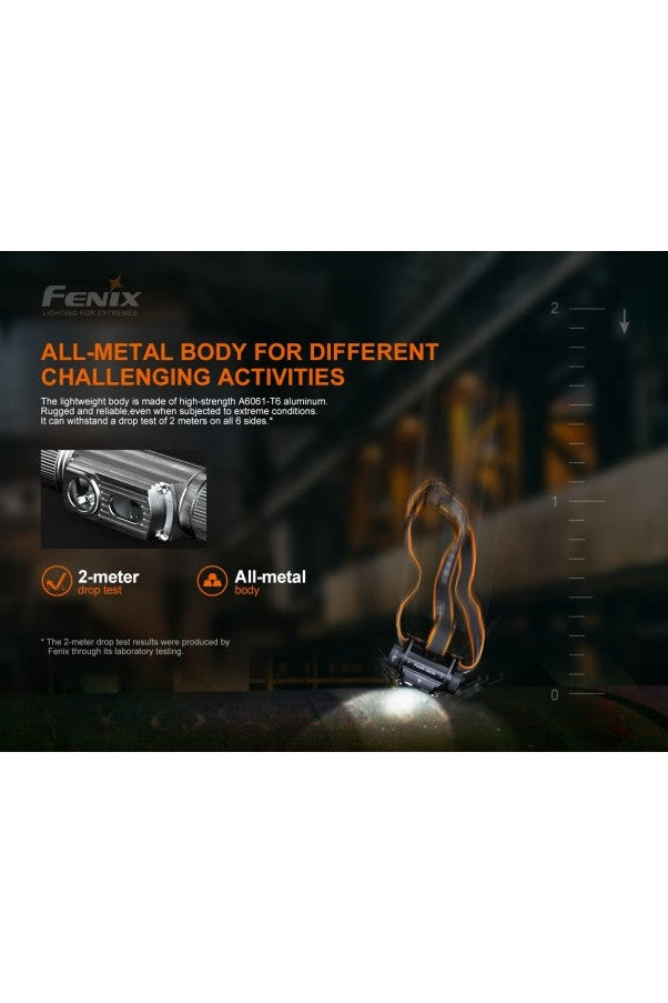 Fenix - Headlamp HM70R 1,600 lumens Rugged Ram Outdoors