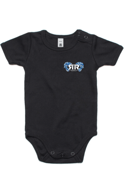 Rugged Ram Kids Bodysuit - Blue Camo Rugged Ram Outdoors