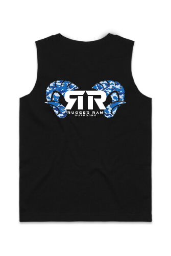 Rugged Ram Kids Tank - Blue Camo Rugged Ram Outdoors