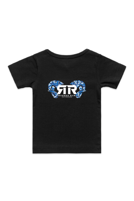 Rugged Ram Kids Wee Tee - Blue Camo Rugged Ram Outdoors