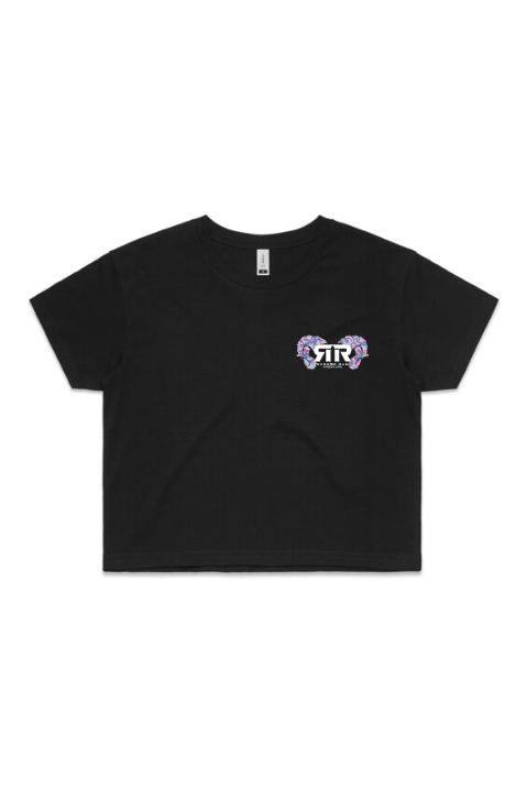 Rugged Ram Women's Crop Tee - Candy Camo Rugged Ram Outdoors