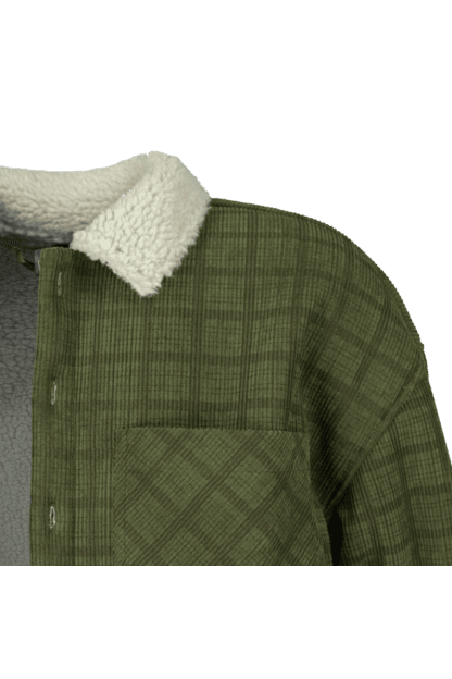 Spika Go Brite Check Sherpa Jacket Rugged Ram Outdoors