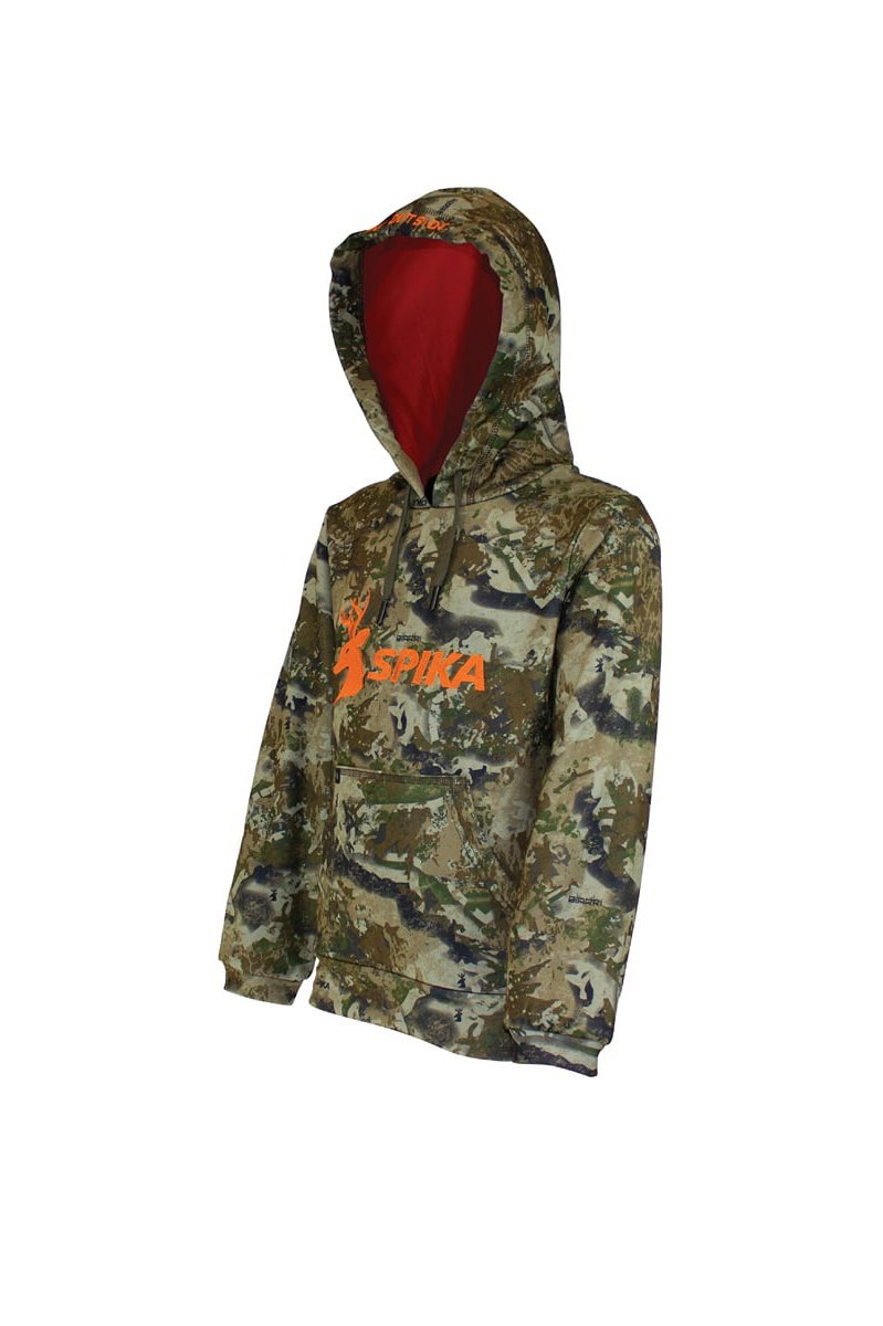 Spika Go Classic Hoodie - Biarri Camo - Kids Rugged Ram Outdoors