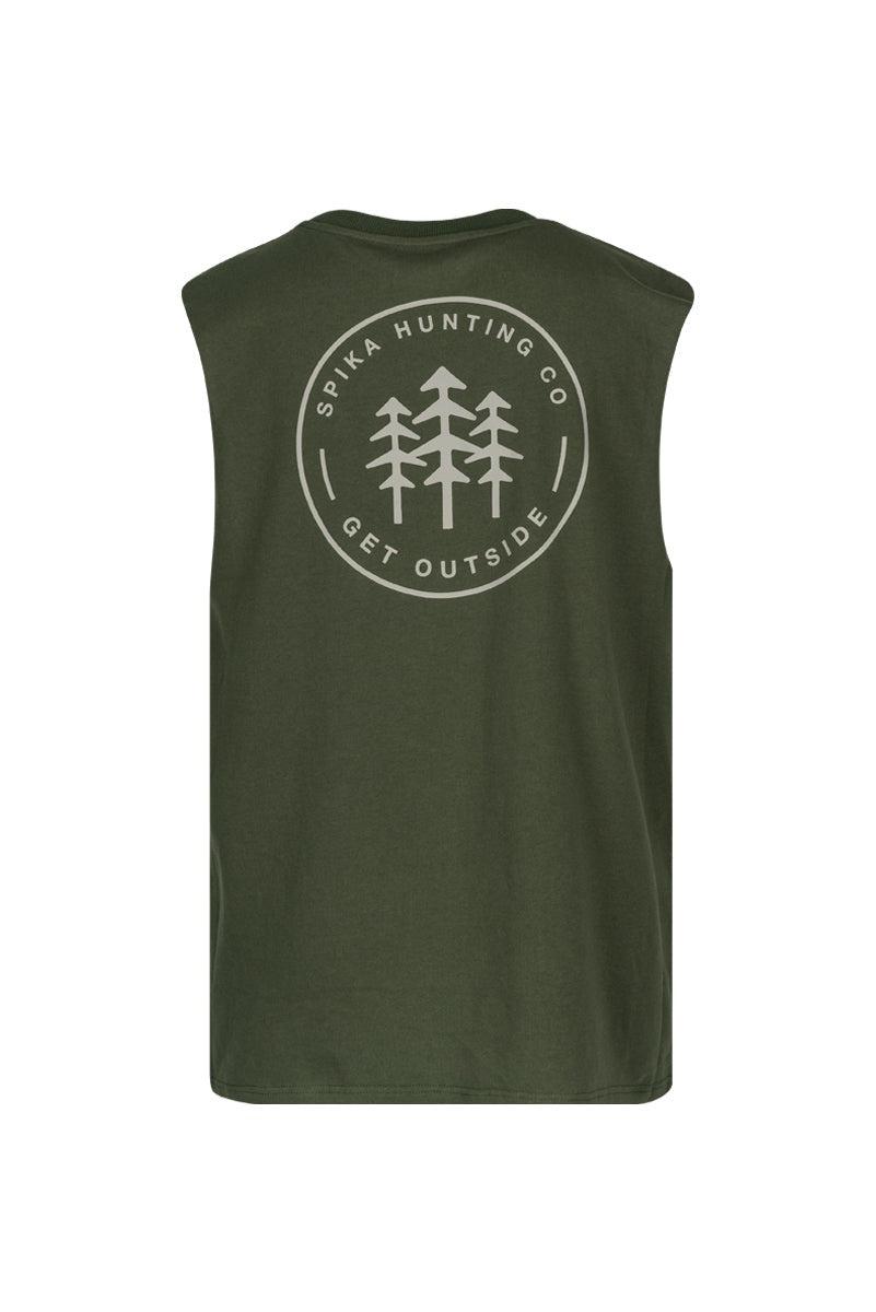 Spika Go Core Muscle Singlet Rugged Ram Outdoors