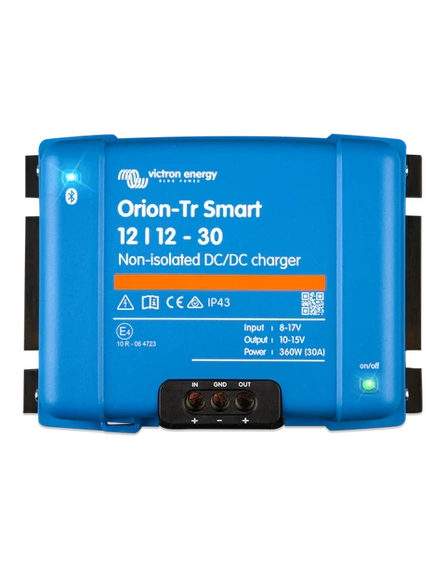Victron Orion-Tr Smart DC-DC Charger Non-Isolated Rugged Ram Outdoors