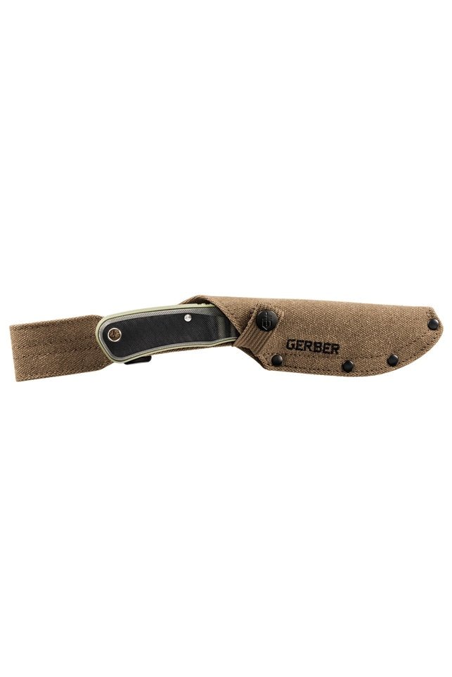 Gerber Downwind Drop Point Fixed Blade Knife Rugged Ram Outdoors