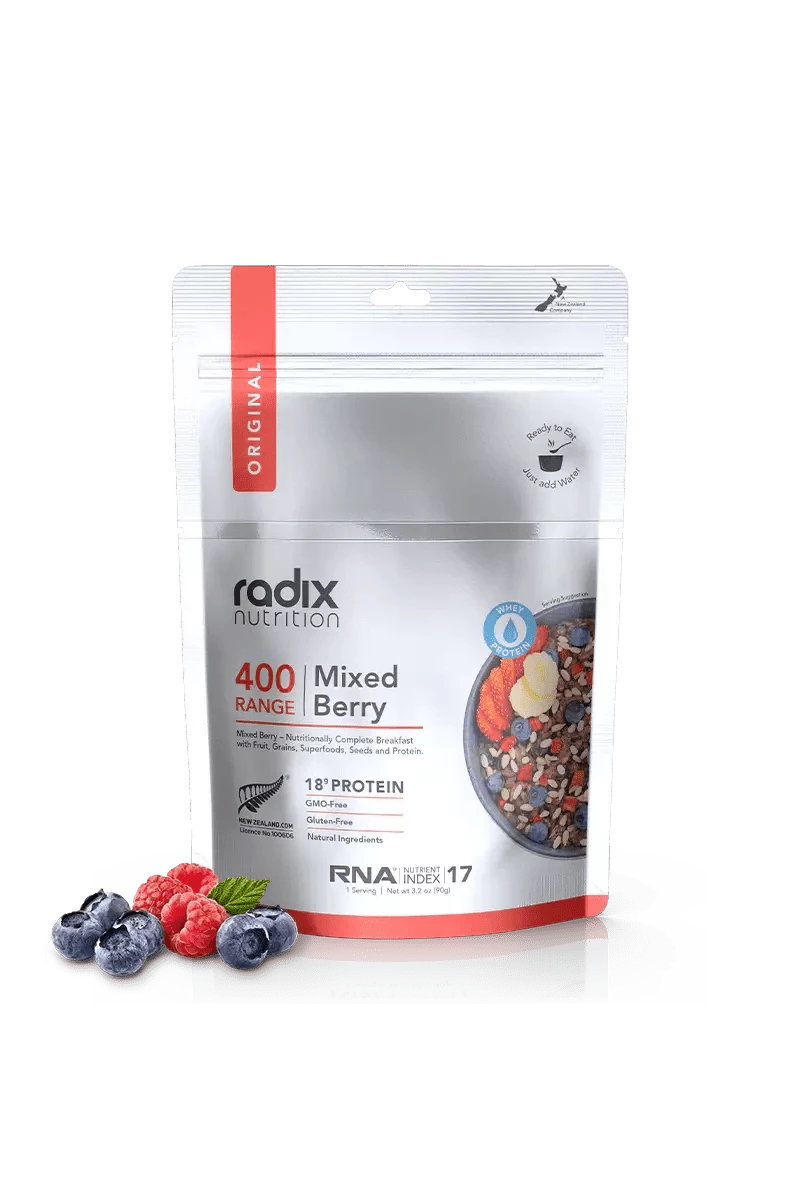 Original Breakfast v8.0 - Mixed Berry - 400 kcal Rugged Ram Outdoors