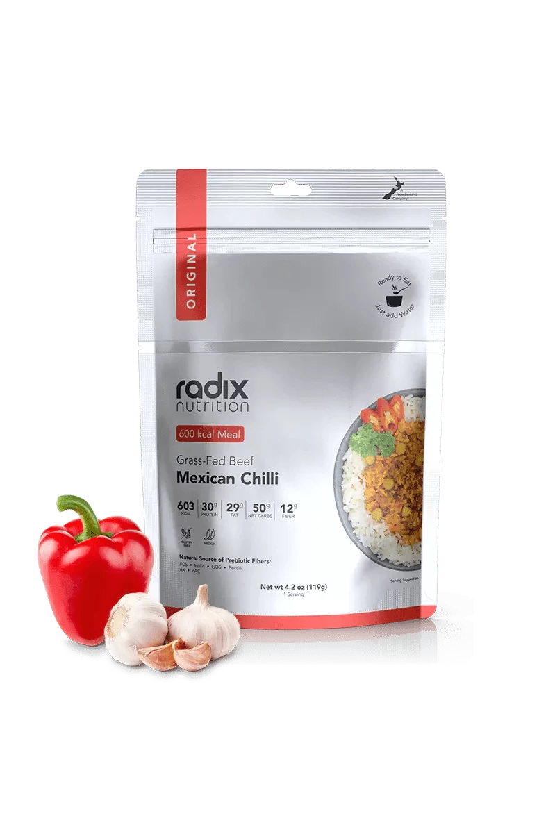 Original v7.0 - Grass-Fed Beef Mexican Chilli - 600 kcal Rugged Ram Outdoors