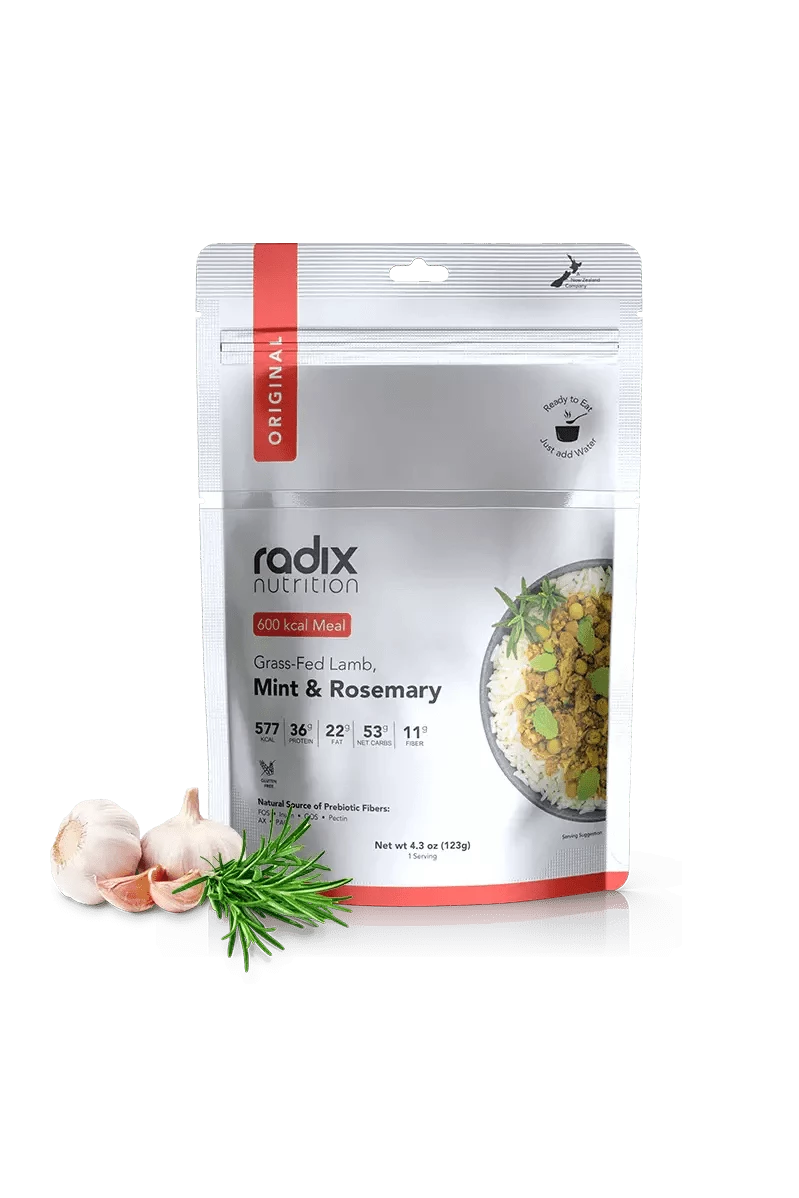 Original v7.0 - Grass-Fed Lamb, Mint & Rosemary - 600 kcal Rugged Ram Outdoors