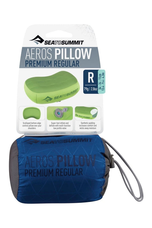 Sea to Summit Aeros Premium Pillow - Regular Rugged Ram Outdoors