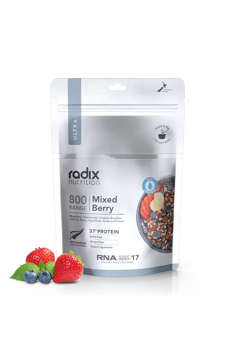 Ultra Breakfast v8.0 - Mixed Berry - 800 kcal Rugged Ram Outdoors
