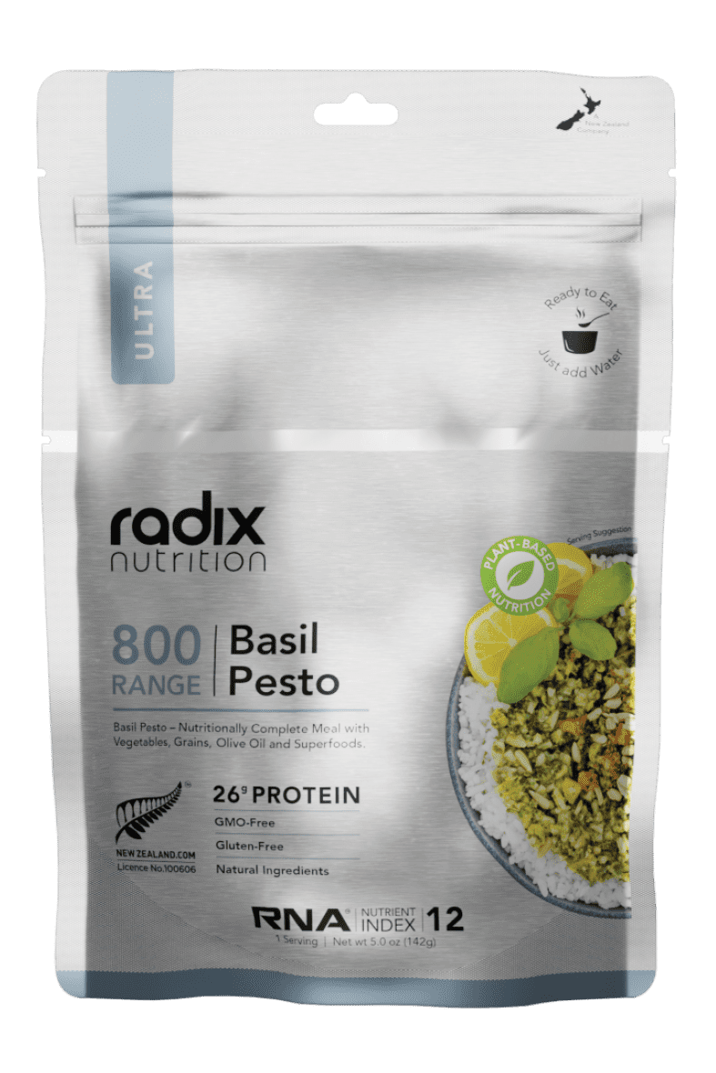 Ultra Meals v8.0 - Basil Pesto - 800 kcal Rugged Ram Outdoors