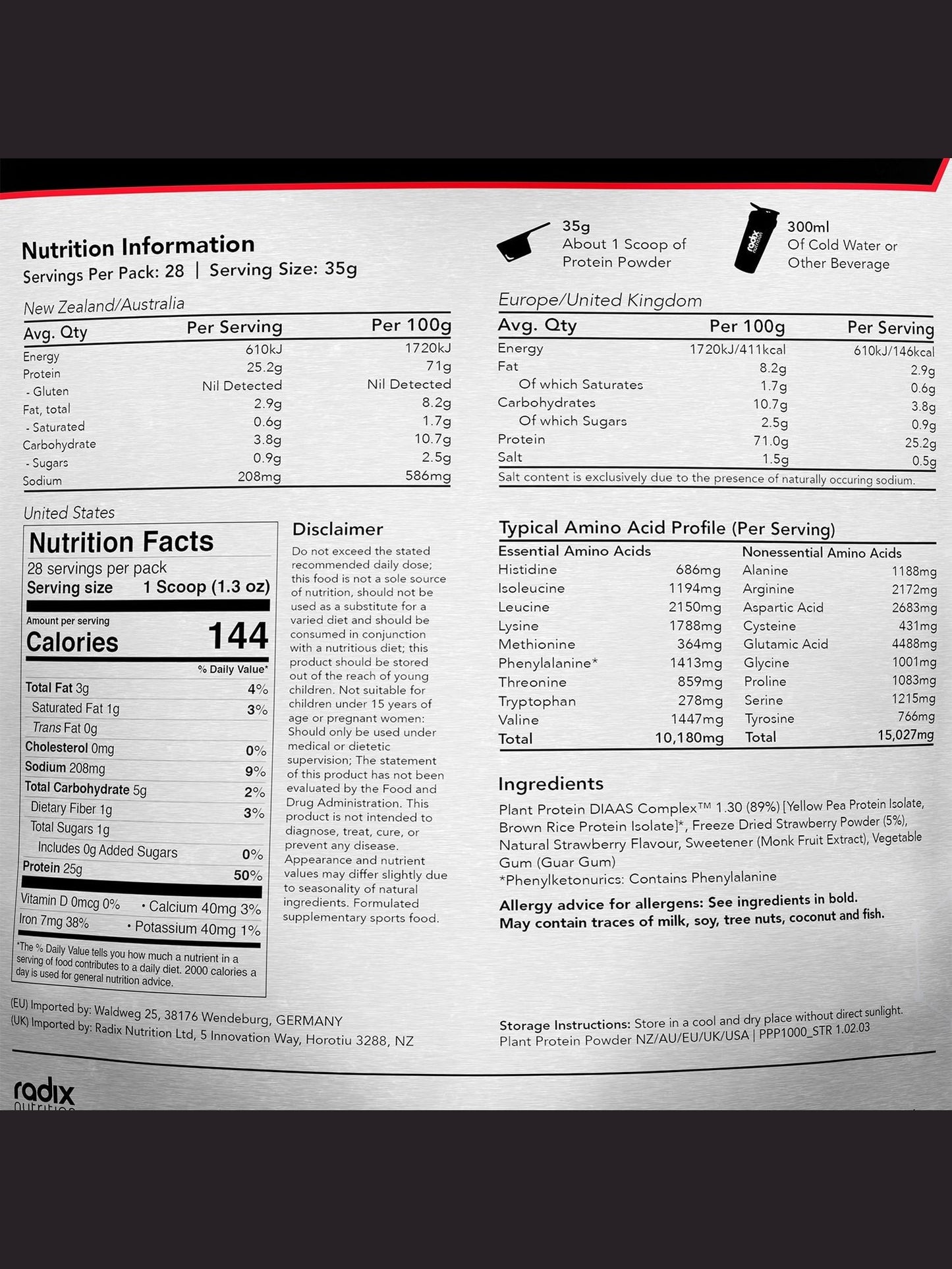 Plant Protein DIAAS Complex 1.30