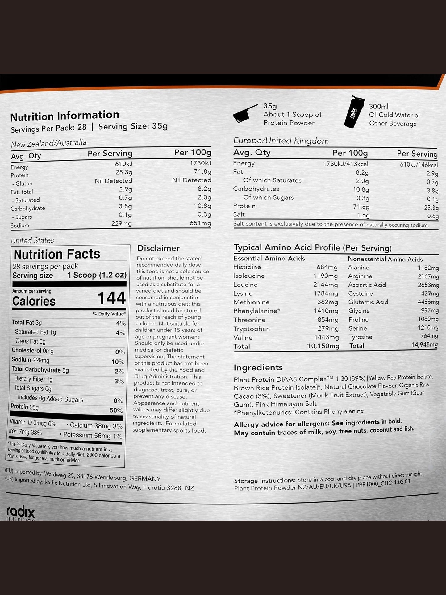 Plant Protein DIAAS Complex 1.30