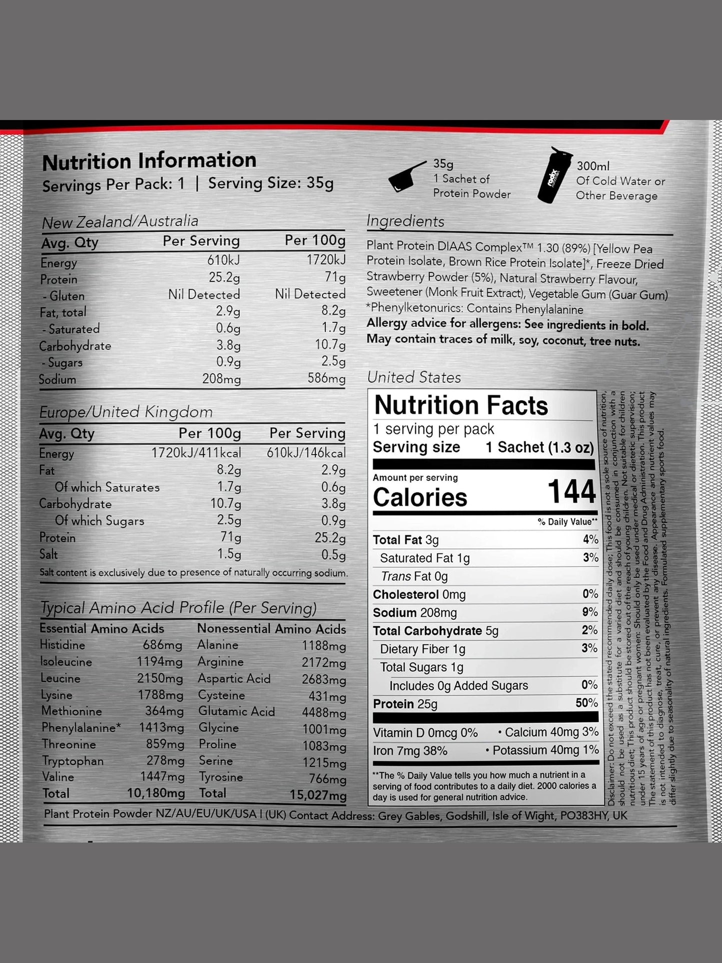Plant Protein DIAAS Complex 1.30