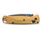 Benchmade 535BK-07 Bugout Burnt Brass Aluminum Rugged Ram Outdoors