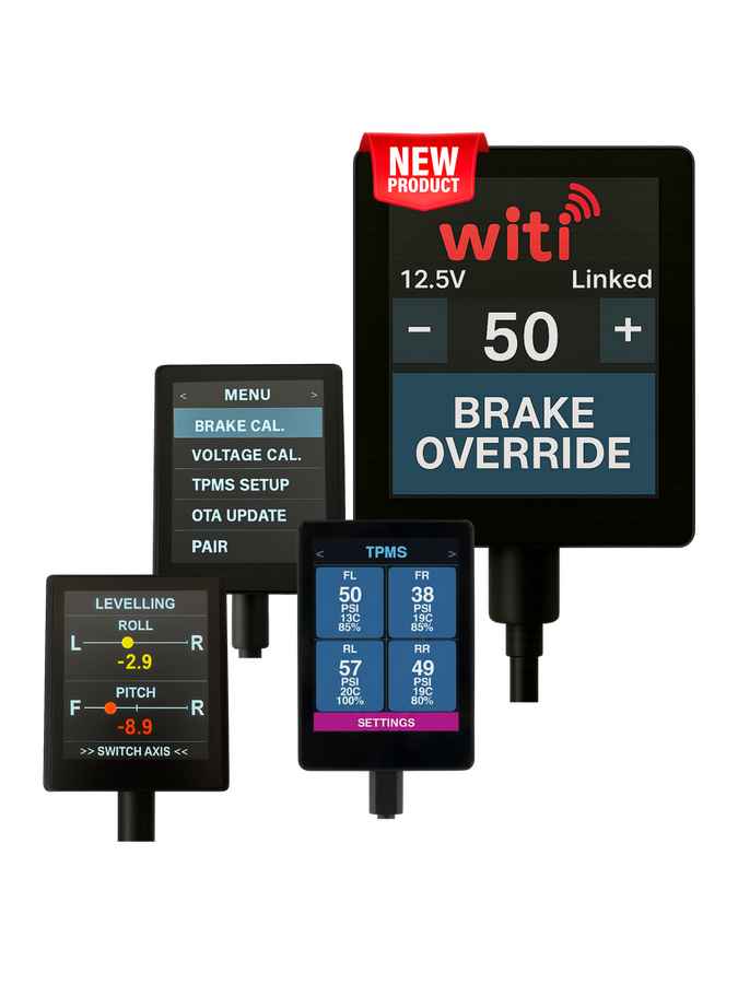 WiTi SafeTow Wireless Brake Controller V3 | Caravan & Trailer Brake Controller