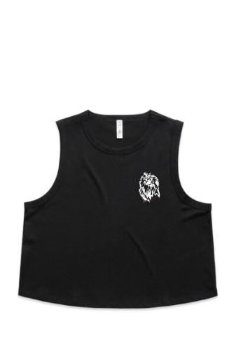 Rugged Ram Women's Crop Tank - Bull Tahr