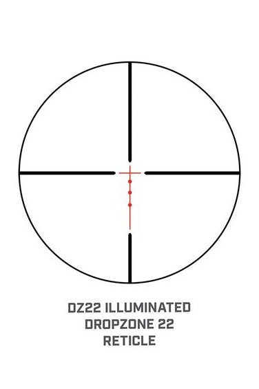 Bushnell Rimfire 3-9x40 DZ22 Riflescope - Illuminated Rugged Ram Outdoors