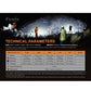 Fenix - Torch LR35R 10,000 lumens , black Rugged Ram Outdoors