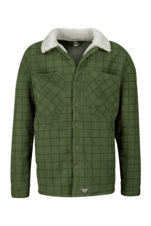 Spika Go Brite Check Sherpa Jacket