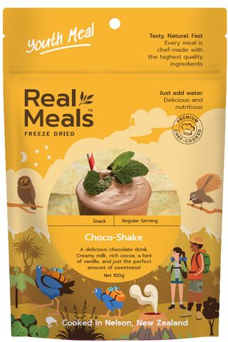 Real Meals Youth Snack - Choco-Shake Rugged Ram Outdoors