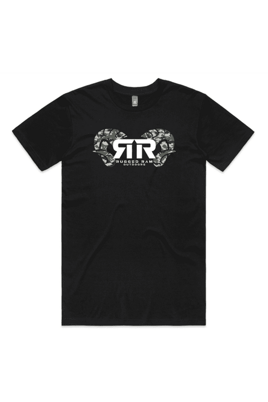Rugged Ram Front Design Tee - Camo Rugged Ram Outdoors