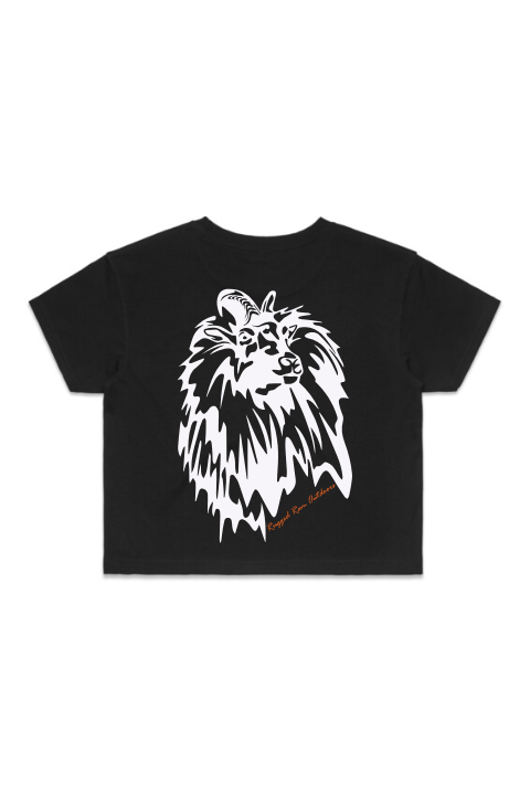 Rugged Ram Women's Crop Tee - Bull Tahr Rugged Ram Outdoors