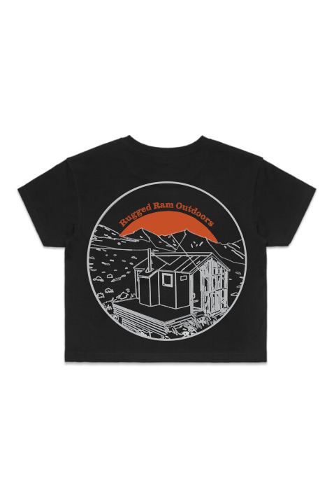 Rugged Ram Women's Crop Tee - Doc Hut Rugged Ram Outdoors