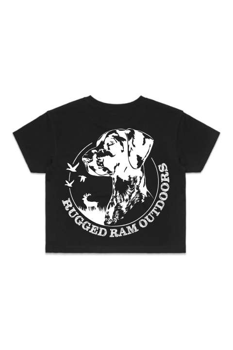 Rugged Ram Women's Crop Tee - GSP Rugged Ram Outdoors