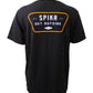 Spika Go Casual Short Sleeve T-Shirt - Black Rugged Ram Outdoors