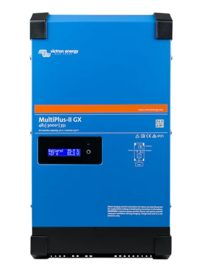 Victron Inverter/Charger MultiPlus-II 3000 - 15000 Rugged Ram Outdoors