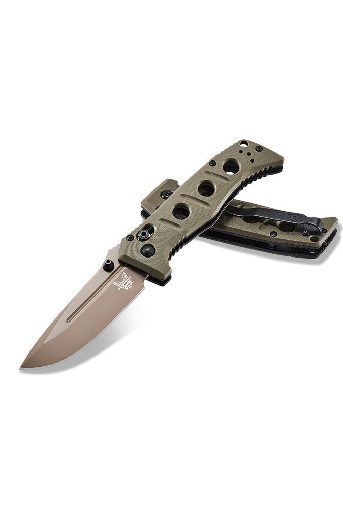 Benchmade 273FE-2 Mini Adamas - Flat Earth Benchmade Rugged Ram Outdoors