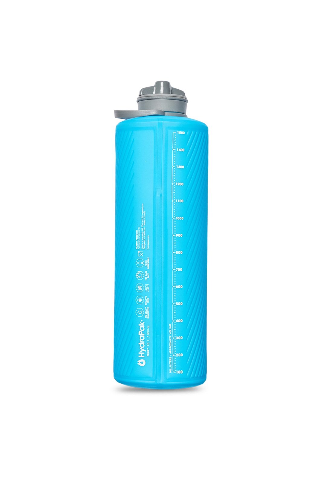 HydraPak Flux Bottle 1.5L Rugged Ram Outdoors