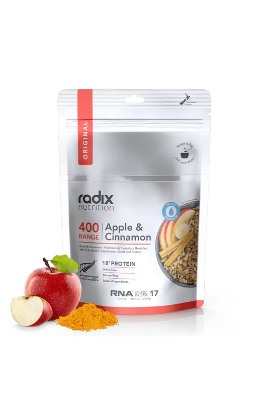 Original Breakfast v8.0 - Apple Cinnamon - 400 kcal Radix Nutrition Rugged Ram Outdoors