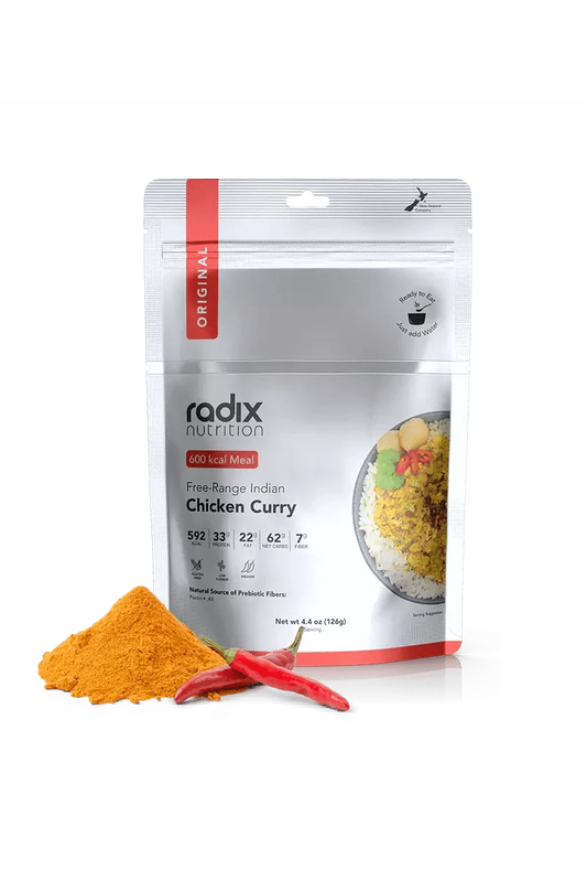 Original v7.0 - Free-Range Indian Chicken Curry - 600 kcal Rugged Ram Outdoors