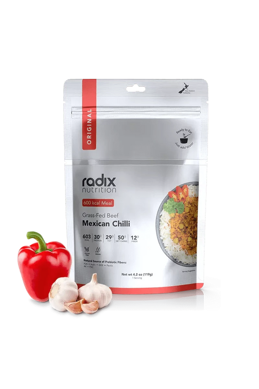 Original v7.0 - Grass-Fed Beef Mexican Chilli - 600 kcal Rugged Ram Outdoors