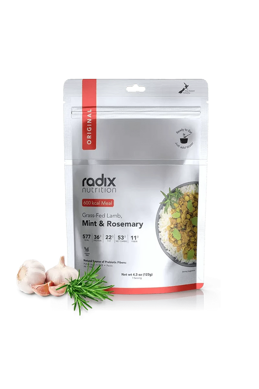 Original v7.0 - Grass-Fed Lamb, Mint & Rosemary - 600 kcal Rugged Ram Outdoors