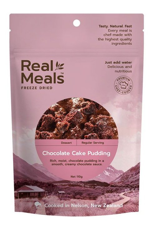 Real Meals Dessert - Chocolate Cake Pudding Rugged Ram Outdoors