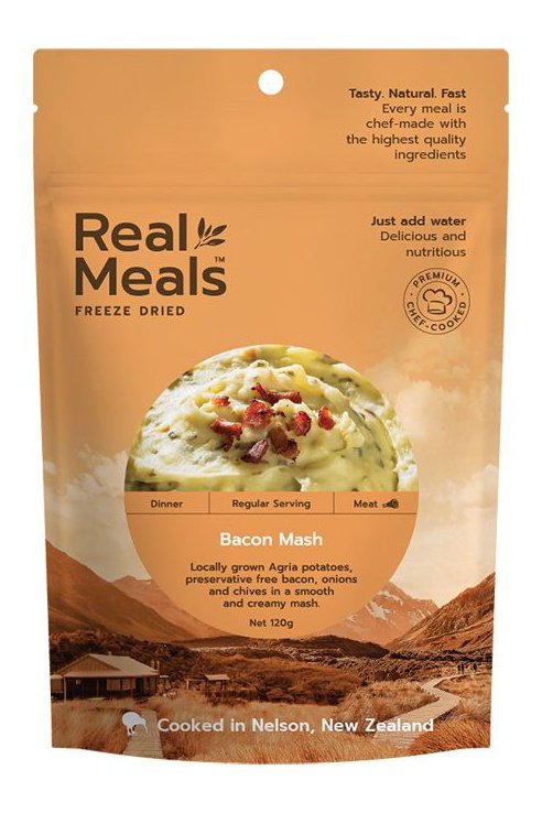 Real Meals Dinner - Bacon Mash Rugged Ram Outdoors