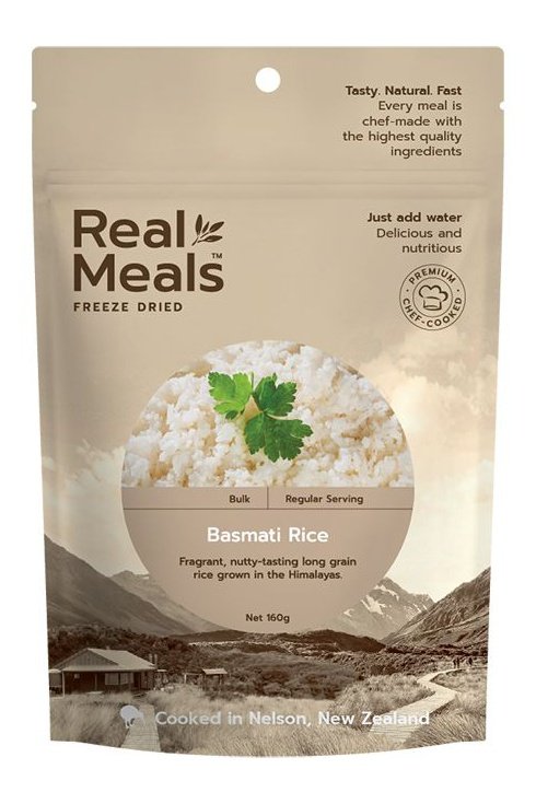 Real Meals Dinner - Basmati Rice Rugged Ram Outdoors
