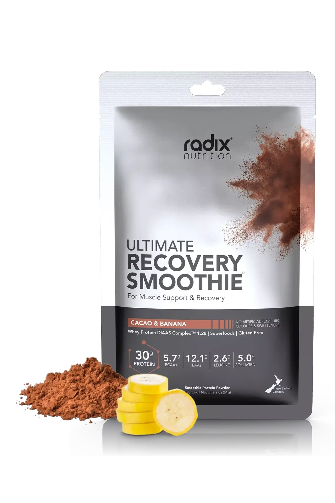 Recovery Smoothie v2 | Whey Based - Cacao and Banana Rugged Ram Outdoors