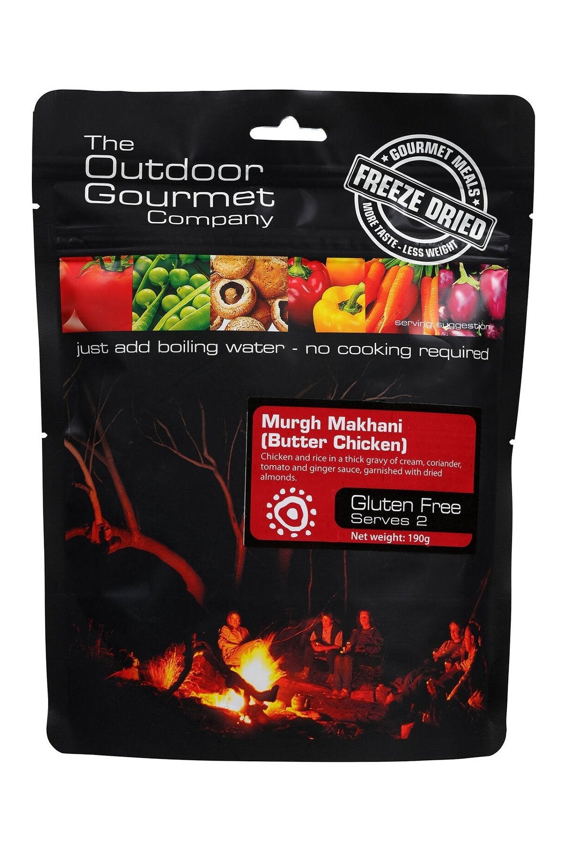 The Outdoor Gourmet Company - Butter Chicken The Outdoor Gourmet Company Rugged Ram Outdoors