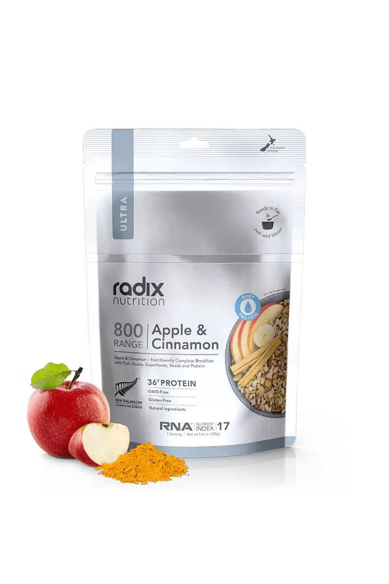 Ultra Breakfast v8.0 - Apple Cinnamon - 800 kcal Radix Nutrition Rugged Ram Outdoors