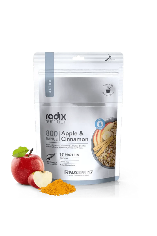 Ultra Breakfast v8.0 - Apple Cinnamon - 800 kcal Radix Nutrition Rugged Ram Outdoors